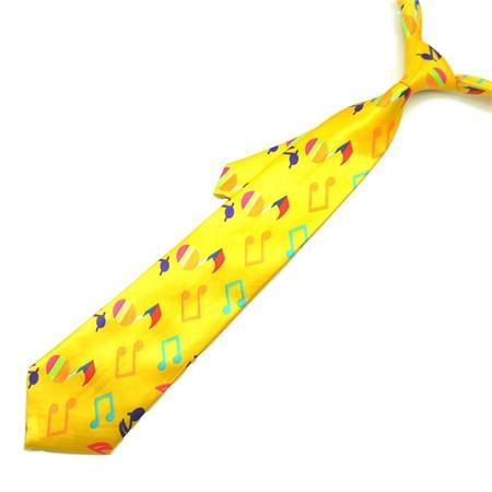 Colorful Music Note Neck Tie