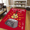 Graffiti Music Guitar Carpet