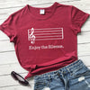 Enjoy The Silence Music T-shirt