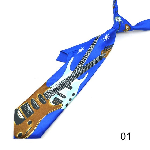 Free - Musical Instrument Necktie