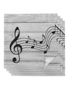 2pcs/lot Music Notes Napkins