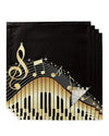 2pcs/lot Music Notes Napkins