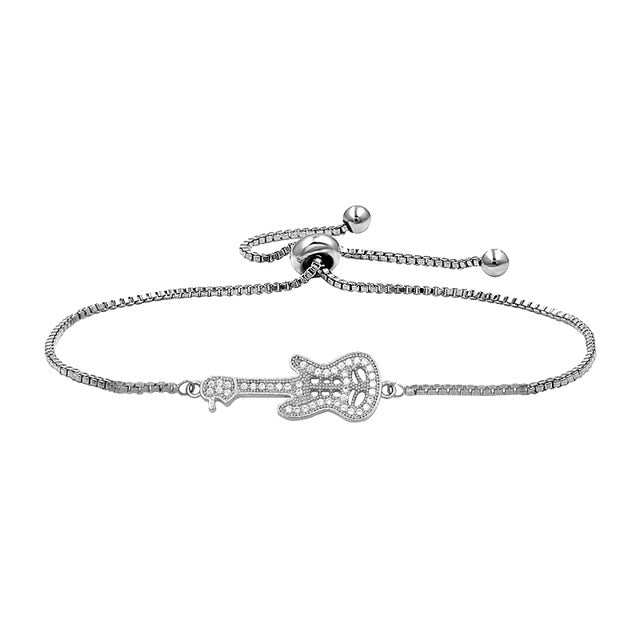 Music Guitar Cubic Bracelet