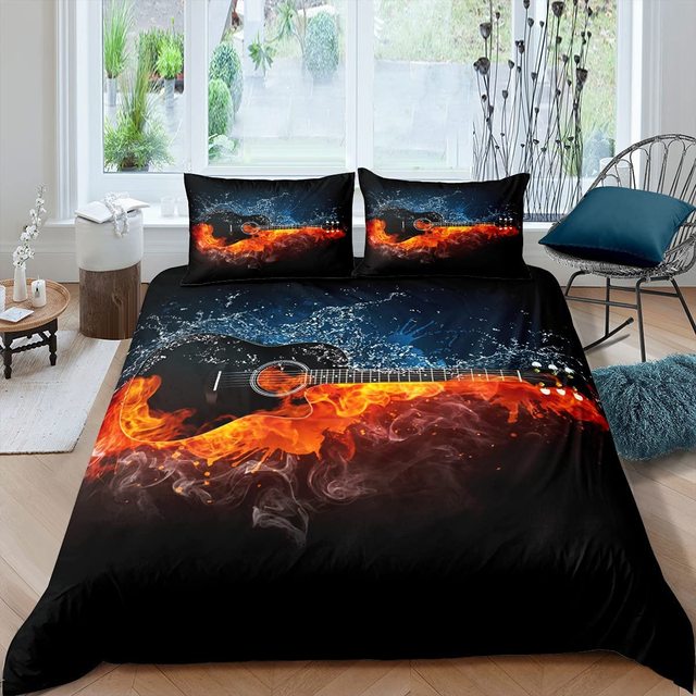 Guitar Instrument Bedding Set