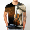 Adult/Kids Violin Print T-shirt Collection