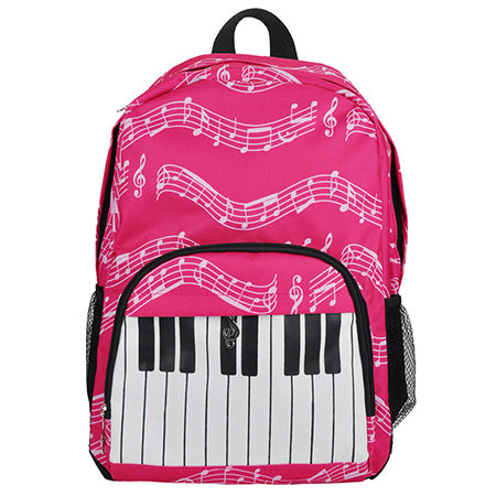 Music Score & Piano Backpack