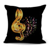 Free - Colorful Music Notes Pillowcase