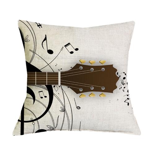 Musical Instrument Cushion Cover