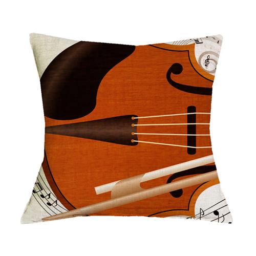 Musical Instrument Cushion Cover