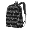 Music Note Monochrome Backpack