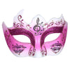 Music Notes Glitter Venetian Mask