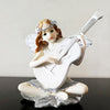 Music Fairy Girl Statue Figurine