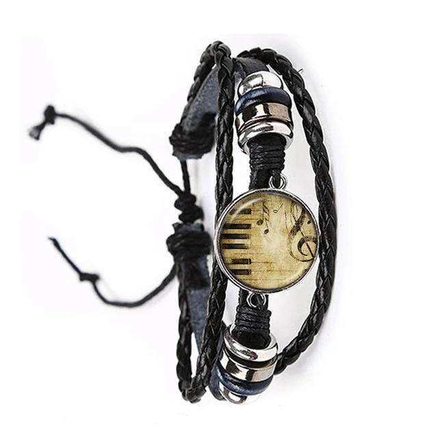 Music Notes Vintage Bracelet