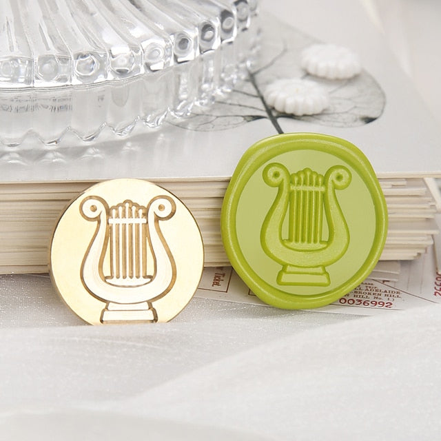 Music Notes Retro Wax Seal Stamp