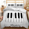 Piano Keys Bedding Set