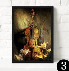 Music Canvas Wall Decor (NO FRAME) - Artistic Pod