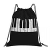 Piano Portable Drawstring Bag