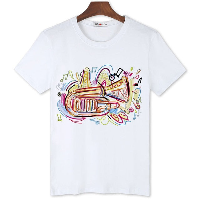 Graffiti Artwork Music Tee