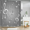 Simple Music Art Shower Curtain