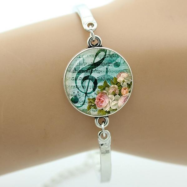 Music Treble Clef Bracelets