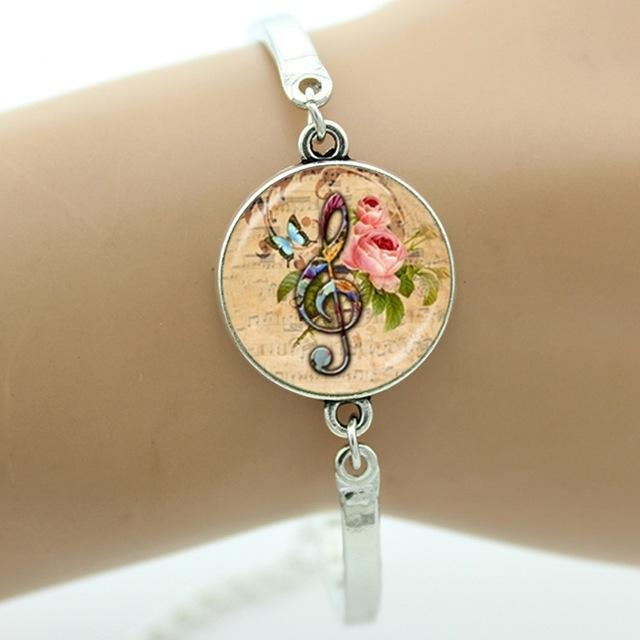 Music Treble Clef Bracelets