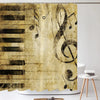 Simple Music Art Shower Curtain