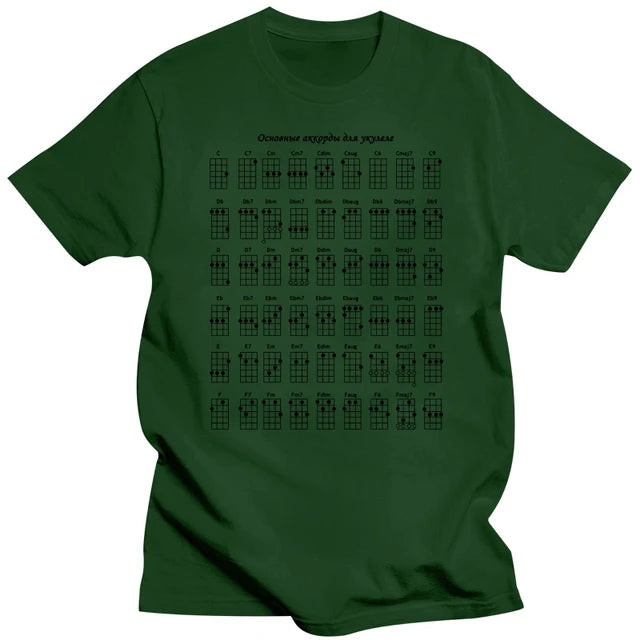 Guitar Chord Chart T-shirt