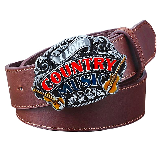 Country Music Metal Belt