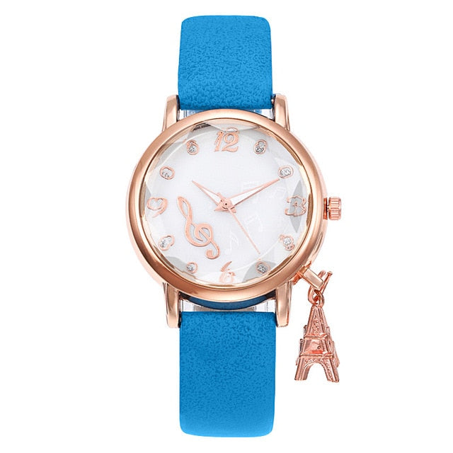 Treble Clef Music Lady Watch
