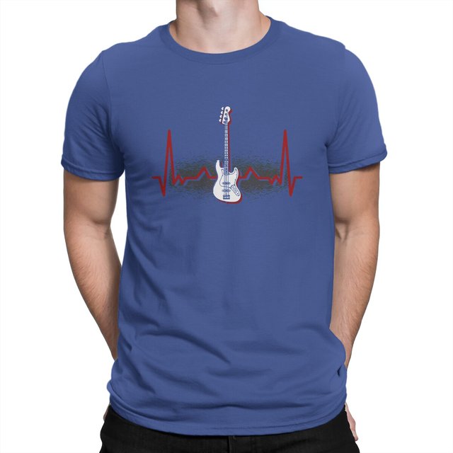 Bass Guitar Heartbeat T-shirt