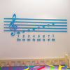 3D Music Note Wall Stickers - Blue / medium size - { shop_name }} - Review