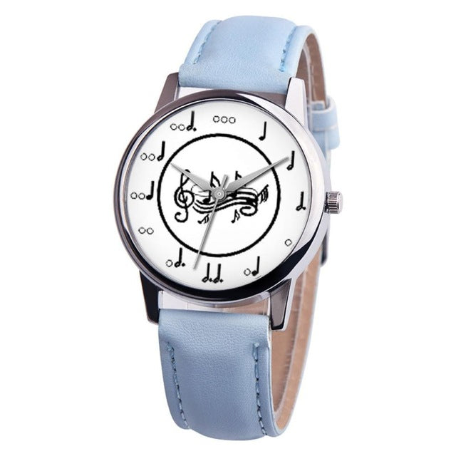Musical Note Quartz Watch