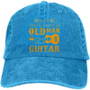 Old Man With A Guitar Cap