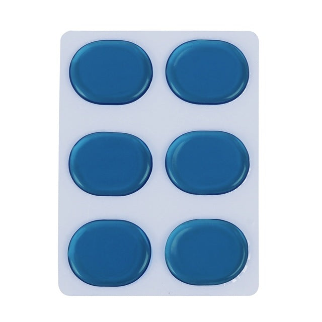 6pcs/set Drum Damper Pads - Blue - { shop_name }} - Review