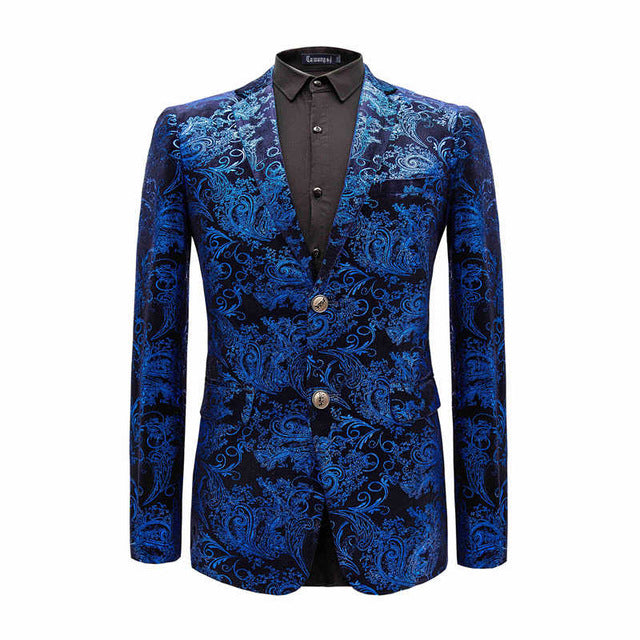 Paisley Floral Blazer