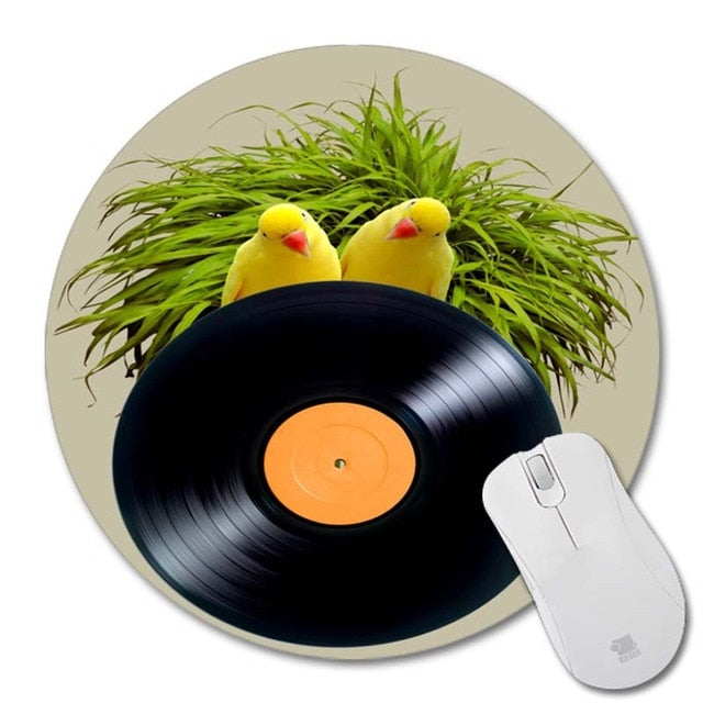 Free - Vinyl Record Mouse Pad