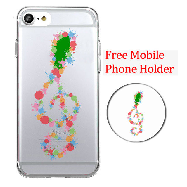 Music Transparent iPhone Case