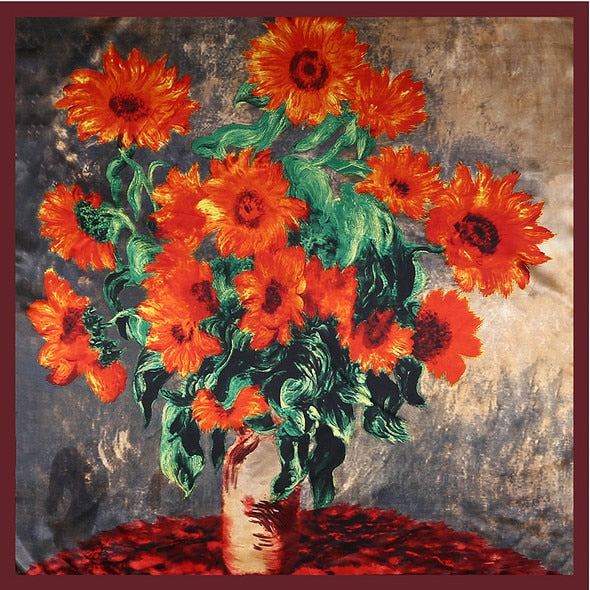 Van Gogh Painting Hair Scarfs