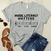 Music Literacy Matters T-shirt
