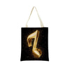 Music Note Foldable Tote Bag