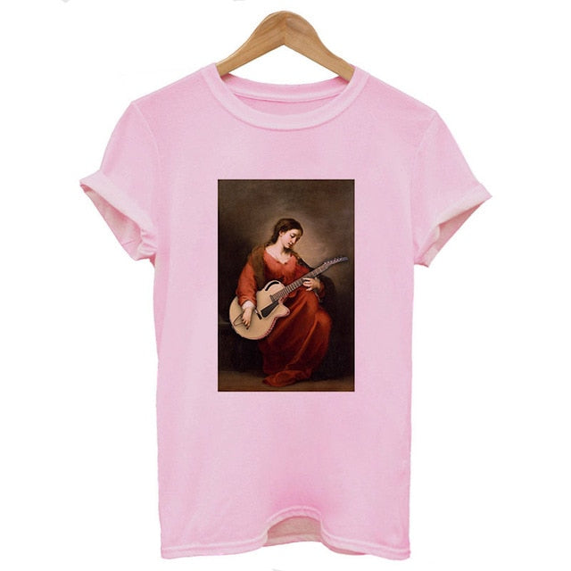 Guitar Aesthetic Printed Tshirt