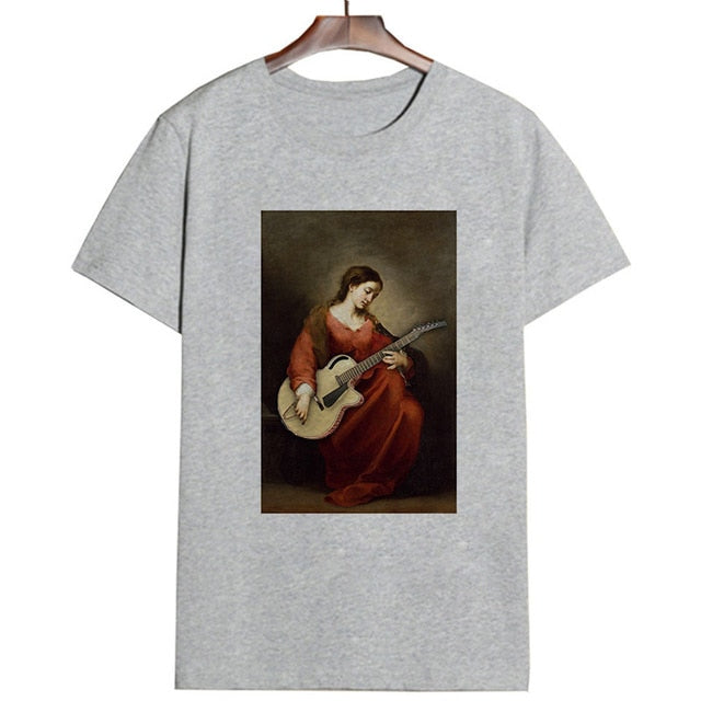 Guitar Aesthetic Printed Tshirt