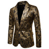 Bronzing Pattern Blazer