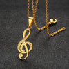 Trendy Music Note Necklaces