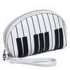Piano Keys Mini Makeup Bag - Gray - { shop_name }} - Review