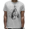 Music Notes and Guitar T-shirt