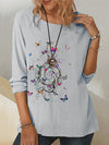 Butterfly Treble Clef Shirt