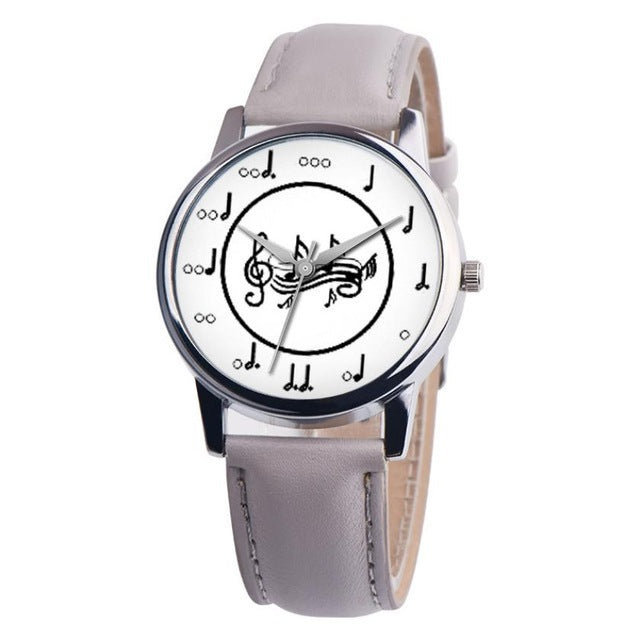 Musical Note Quartz Watch