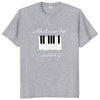 Piano Lover Music Quote T-shirt