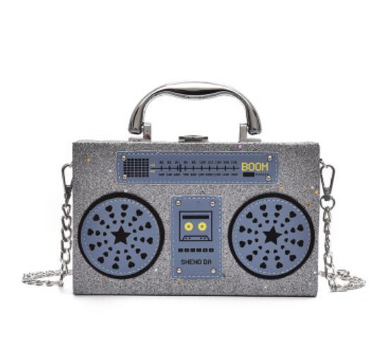 Radio Clutch Handbag
